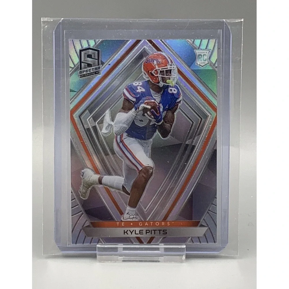 Kyle Pitts 2021 Panini Chronicles Draft Picks Spectra Silver RC‎ #296 Florida